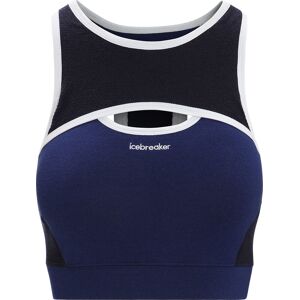 Icebreaker Women's Zoneknit™ Sport Bra ROYAL NAVY/MIDNIGHTNVY/CB L, ROYAL NAVY/MIDNIGHTNVY/CB