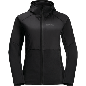 Jack Wolfskin Women's Alpgrat Pro Insulated Full Zip Black XL, Black