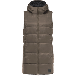 Jack Wolfskin Women's Eisbach Vest Cold Coffee XXL, Cold Coffee