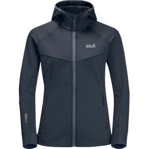 Jack Wolfskin Women's Hydro Grid Fleece Graphite XS, Graphite