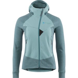 Klättermusen Women's Hugin Zip Hoodie Frost Green-Jade Green M, Frost Green-Jade Green