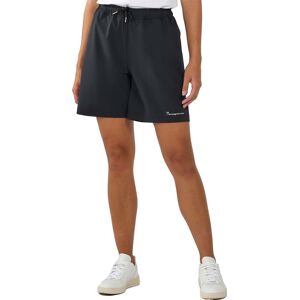 Knowledge Cotton Apparel Women's Stretch Ribstop Elastic Waist Shorts Black Jet XS, Black Jet