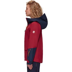 Mammut Women's Haldigrat Air HS Hooded Jacket blood red-marine S, blood red-marine