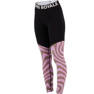 Mons Royale Women's Cascade Merino Flex 200 Legging Blazing Trails XS, Blazing Trails