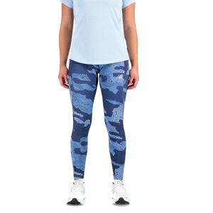 New Balance Women's Printed Impact Run Tight Blue Haze Heather S, Blue Haze Heather