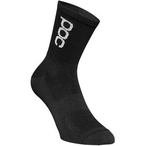 POC Essential Road Lt Sock Uranium Black L, Uranium Black