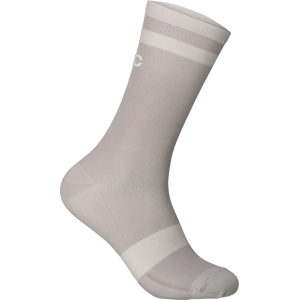 POC Lure MTB Sock Long Light Sandstone Beige/Moonstone Grey 40-42, Lt Sandstone Beige/Moonstone Grey