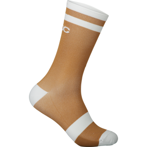 POC Lure MTB Sock Long Aragonite Brown/Hydrogen White 40-42, Aragonite Brown/Hydrogen White