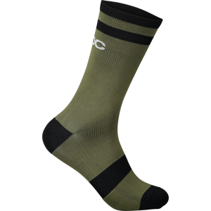 POC Lure MTB Sock Long Epidote Green/Uranium Black 40-42, Epidote Green/Uranium Black