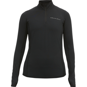 Röhnisch Women's Light Thermo Half Zip Black L, Black