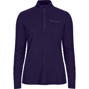 Röhnisch Women's Light Thermo Half Zip Blackcurrant S, Blackcurrant