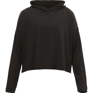 Röhnisch Women's Soft Cropped Hoodie Black L, Black