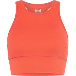 super.natural Women's Liquid Flow Top Living Coral XL, Living Coral