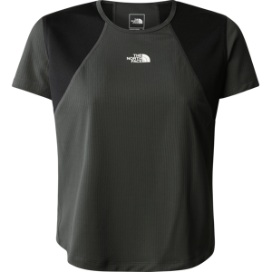 The North Face Women's Lightbright Short Sleeve Tee ASPHALT GREY/TNF BLACK L, ASPHALT GREY/TNF BLACK