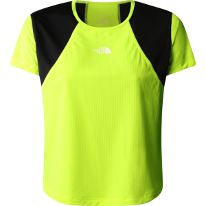 The North Face Women's Lightbright Short Sleeve Tee LED YELLOW/TNF BLACK XS, LED YELLOW/TNF BLACK