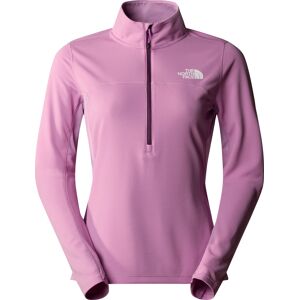 The North Face W Sunriser 1/4 Zip Mineral Purple/Black Currant Purple M, Mineral Purple/Black Cu