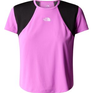 The North Face Women's Lightbright Short Sleeve Tee Violet Crocus/Tnf Black L, Violet Crocus/Tnf Black