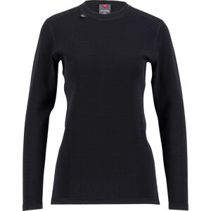 Ulvang Women's Comfort 200 Round Neck Black/Black XS, Black/Black