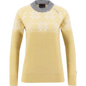 Ulvang Women's Rav Kiby Roundneck Parsnip/Vanilla/Grey Melange XXL, Parsnip/Vanilla/Grey Melange