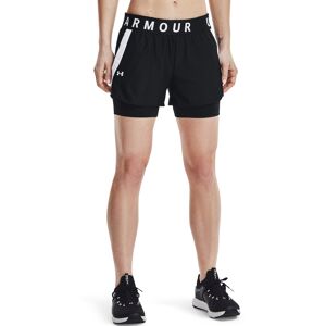 Under Armour Women's Play Up 2-in-1 Shorts Black M, Black