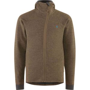Klättermusen Men's Hödur Hooded Zip Dark Sand, XL Klättermusen Men's Hödur Hooded Zip Dark Sand, XL