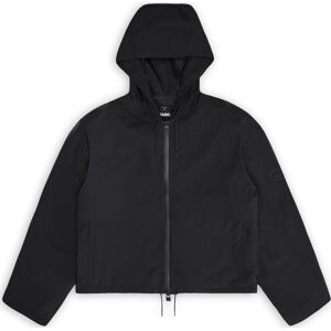 Rains Women's Suva Hardshell Short String Jacket W3 Black, L Rains Women's Suva Hardshell Short String Jacket W3 Black, L