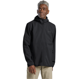 Jack Wolfskin Men's Bornberg Hoody Black, L Jack Wolfskin Men's Bornberg Hoody Black, L