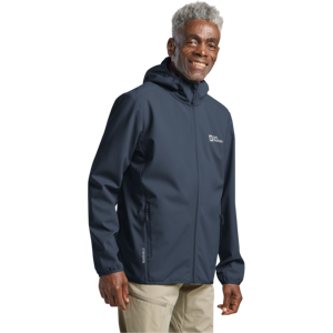 Jack Wolfskin Men's Bornberg Hoody Midnight Sky, XL Jack Wolfskin Men's Bornberg Hoody Midnight Sky, XL
