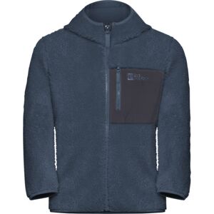 Jack Wolfskin Kids' Ice Curl Hood Jacket Midnight Sky, 128 Jack Wolfskin Kids' Ice Curl Hood Jacket Midnight Sky, 128