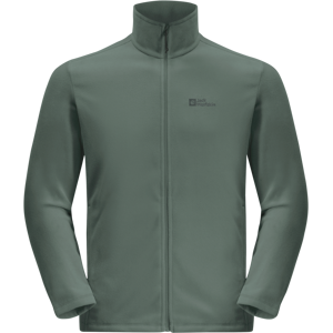 Jack Wolfskin Men's Taunus Full Zip Hedge Green, S Jack Wolfskin Men's Taunus Full Zip Hedge Green, S