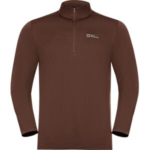 Jack Wolfskin Men's Sky Thermal Half Zip Hot Choc, XL Jack Wolfskin Men's Sky Thermal Half Zip Hot Choc, XL