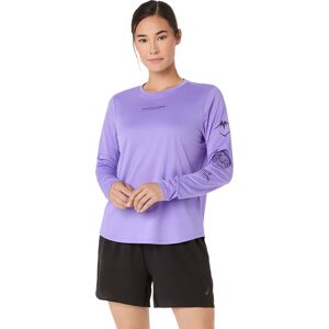 Asics Women's Fujitrail Logo Long Sleeve Top Amethyst, S Asics Women's Fujitrail Logo Long Sleeve Top Amethyst, S