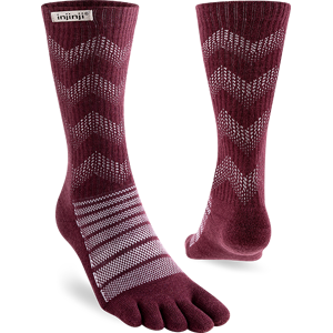 Injinji Outdoor Midweight Crew Wool Garnet, XL (47.5+) Injinji Outdoor Midweight Crew Wool Garnet, XL (47.5+)