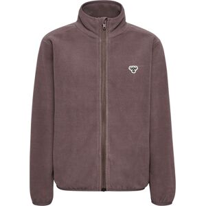 Hummel Kid's Hmljr Fleece Zip Jacket Bee Peppercorn, 128 Hummel Kid's Hmljr Fleece Zip Jacket Bee Peppercorn, 128