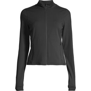 Casall Women's Soft Touch Zip Jacket Black, L Casall Women's Soft Touch Zip Jacket Black, L