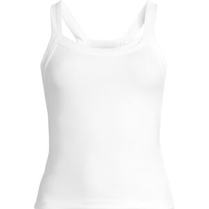 Casall Women's Defined Rib Tank White, S Casall Women's Defined Rib Tank White, S
