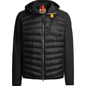 Parajumpers Men's Nolan Hybrid Jacket Black, S Parajumpers Men's Nolan Hybrid Jacket Black, S