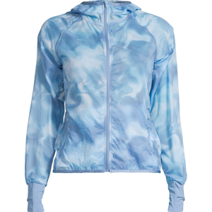 Casall Women's Breeze Printed Running Jacket Breeze Blue Shadow, S Casall Women's Breeze Printed Running Jacket Breeze Blue Shadow, S
