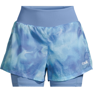 Casall Women's Breeze Printed Running Shorts Breeze Blue Shadow, L Casall Women's Breeze Printed Running Shorts Breeze Blue Shadow, L