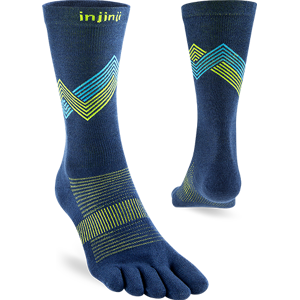 Injinji Run Lightweight Crew Glow, XL (47.5+) Injinji Run Lightweight Crew Glow, XL (47.5+)