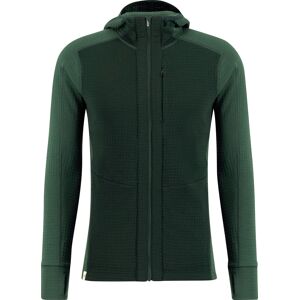 Ulvang Men's Peak Field Hooded Full Zip Midlayer Trekking Green/Beetle Green, XL Ulvang Men's Peak Field Hooded Full Zip Midlayer Trekking Green/Beetle Green, XL