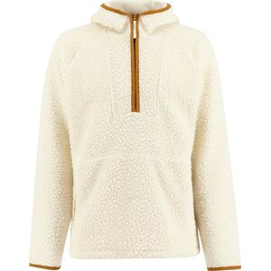 Ulvang Unisex Re Orbit Hooded Half Zip Wool Pile Off White, XL Ulvang Unisex Re Orbit Hooded Half Zip Wool Pile Off White, XL
