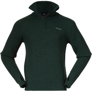 Bergans Men's Ulriken Jumper Dark Green Mud, S Bergans Men's Ulriken Jumper Dark Green Mud, S