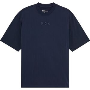 Fox Men's Wordmark Oversized Short Tee Midnight, S Fox Men's Wordmark Oversized Short Tee Midnight, S
