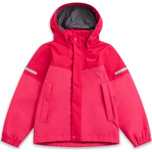 Bergans Kids' Lilletind 2L Shell Jacket Light Alpine Rose/alpine Rose, 122 Bergans Kids' Lilletind 2L Shell Jacket Light Alpine Rose/alpine Rose, 122