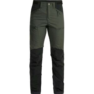 Makke High Waist Curved Pant - Forest Green/Black - Bukser Makke High Waist Curved Pant - Forest Green/Black - Bukser