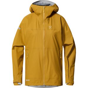 Haglöfs Women's L.I.M Airak GORE-TEX Jacket Clay Yellow, S Haglöfs Women's L.I.M Airak GORE-TEX Jacket Clay Yellow, S