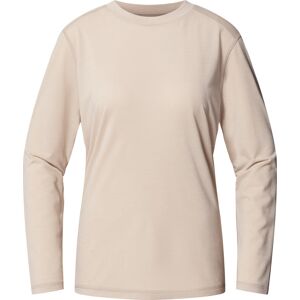 Haglöfs Women's Kaise Wool Long Sleeve Tee Chalk Beige, XL Haglöfs Women's Kaise Wool Long Sleeve Tee Chalk Beige, XL