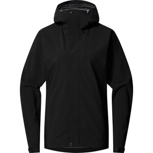 Haglöfs Women's Breeze Proof Jacket True Black, L Haglöfs Women's Breeze Proof Jacket True Black, L