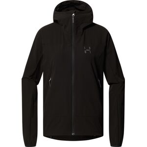 Haglöfs Women's Rosson Softshell Hood True Black, XL Haglöfs Women's Rosson Softshell Hood True Black, XL